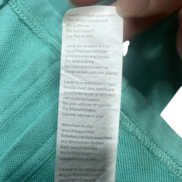 Fabletics Dakota hoodie mint teal Serenity womens full zip jacket Small - Picture 8 of 8